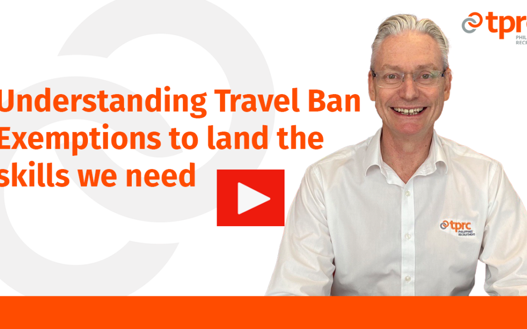 Understanding travel ban exemptions to land the skills we need